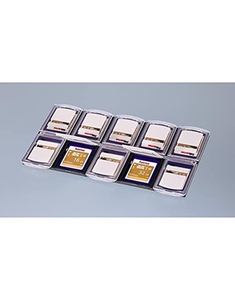 Hama | Memory Card Box for Storage Media 10 | Transparent