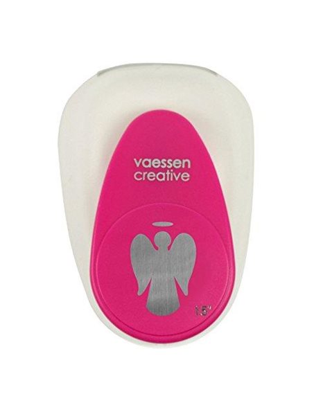 Vaessen Creative Craft Paper Punch Large, Angel, for DIY Projects, Scrapbooking, Card Making and More, Multi-Colour, 9.7 x 6.8 x 5.8 cm
