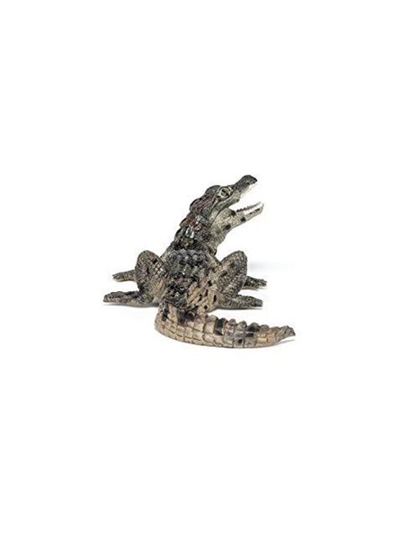 Papo 50137 Baby crocodile WILD ANIMAL KINGDOM Figurine, Multicolour