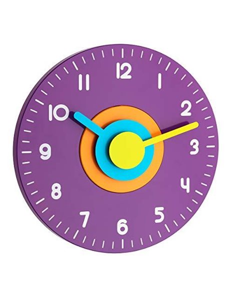 TFA Dostmann Design Wall Clock, Multi-Colour, 9.9 x 24 x 5 cm
