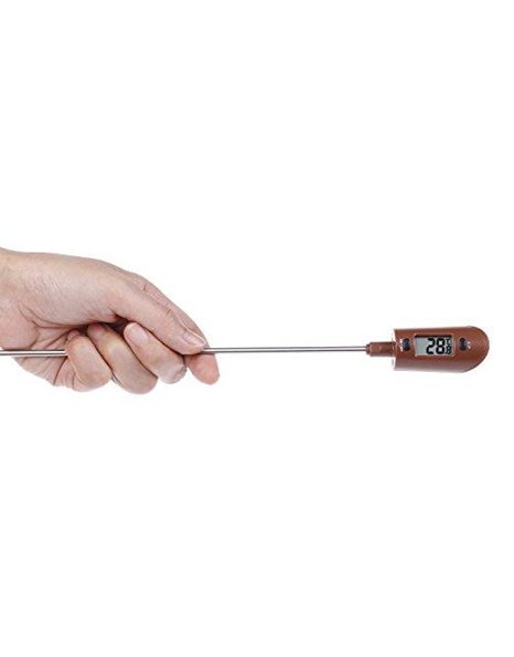 Silikomart Silicone/Nylon Chocolate Spatula with Digital Thermometer