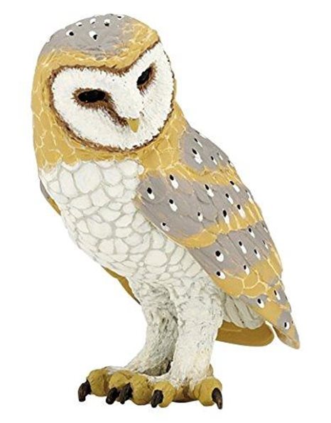 Papo WILD ANIMAL KINGDOM Tiere Figurine, 53000 Owl, Multicolour