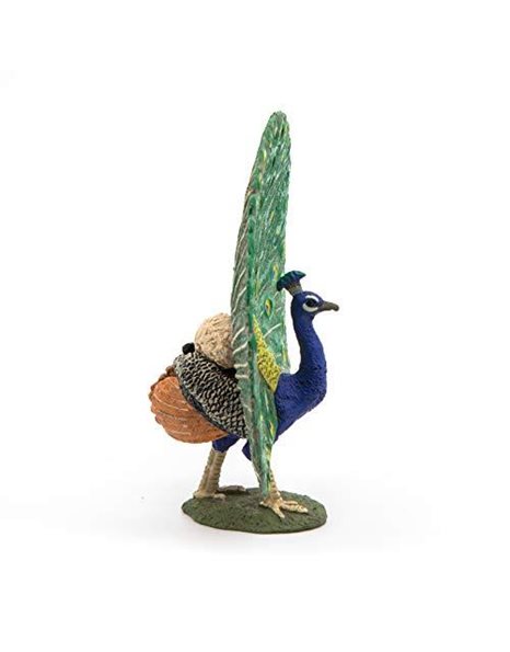 Papo 51161 Peacock FARMYARD FRIENDS Figurine, Multicolour