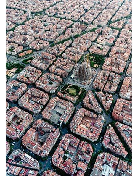 Ravensburger Barcelona from Above 1000 Piece Jigsaw Puzzle for Adults and Kids Age 12 Years Up