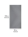 Wenko Slip Stop mat extra strong Grey-cut to size, Plastic (EVA), 150 x 50 x 0.1 cm