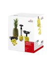 LACOR Pineapple Cutter/Peeler with Canister, Black, 30 x 9 x 30 cm