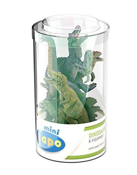 Mini PLUS Dinosaurs Set 1 (Tube, 6 pcs)