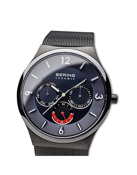 BERING Mens Analogue Quartz Ceramic Collection Watch with Stainless Steel Strap & Sapphire Crystal 33440-227