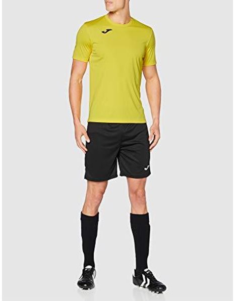 Joma Men's 100052.900 Men's 100052.900 Short Sleeve T-Shirt - Yellow/Yellow, 2X-Small