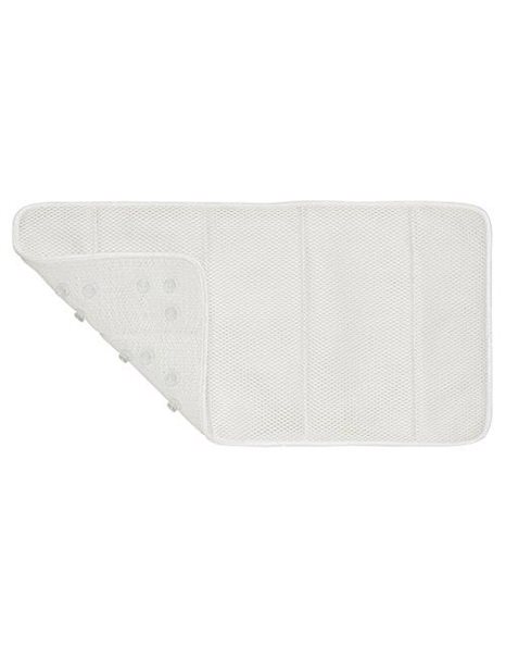 Sealskin Safety Non-Slip Mat, Polyester, White, 79 x 7.5 x 39 cm