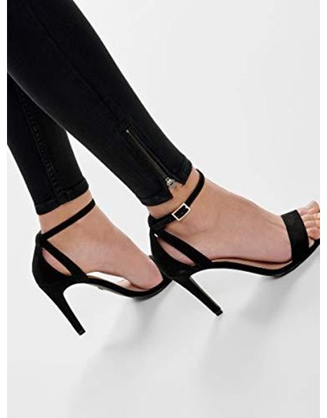 ONLY Women's Onlkendell Eternal Ankle Black Noos Jeans