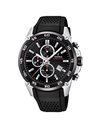 Festina 'The Originals collection' Men's Quartz Watch with Black Dial Chronograph Display and Black Rubber strap F20330/5