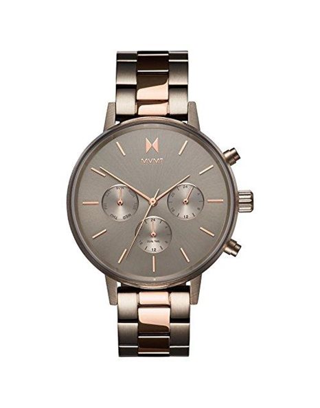MVMT Women's Analogue Quartz Watch with Gold Tone Stainless Steel Strap D-FC01-TIRG
