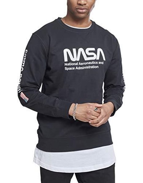Mister Tee NASA Us Crewneck Sweatshirt