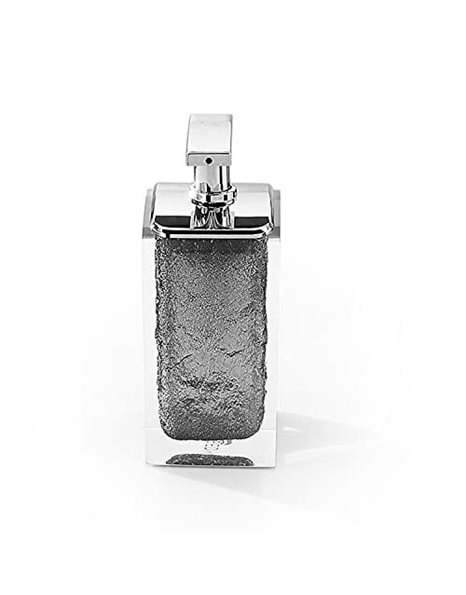 Gedy Antares Soap Dispenser, Resin, Grey, 6.2Β x 8Β x 15.5
