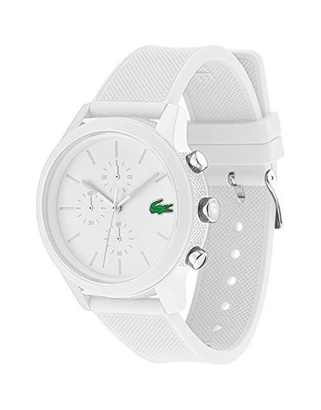 Lacoste Mens Chronograph Quartz Watch with Silicone Strap 2010974