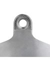 Relaxdays Mounted Set of 2, Sturdy Beer Bottle Opener, Secure To Wall, Beams Or Bars Galvanized Metal, Silver, One Size