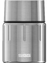 SIGG Gemstone Food Jar Selenite (0.5 L), Insulated Food Container for the Office, School, and Outdoors, 18/8 Stainless Steel Thermo Container