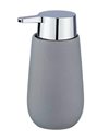 Wenko 23648100 Soap Dispenser, Grey, 9.5 x 16 x 8 cm