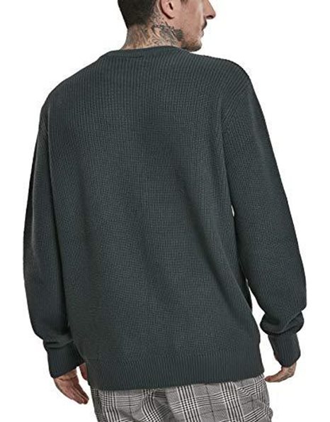 Urban Classics Men's Cardigan Stitch Sweater Jumper