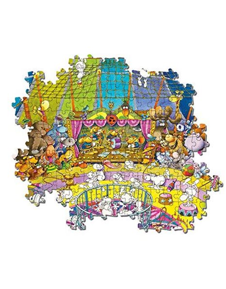Clementoni - 39536 - Mordillo Puzzle - The Show - 1000 pieces - Made in Italy - jigsaw puzzles for adult