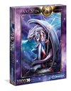 Clementoni - 39525 - Anne Stokes Puzzle - Dragon Mage - 1000 pieces - Made in Italy - jigsaw puzzles for adult