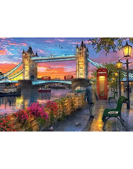 Ravensburger Tower Bridge of London at Sunset 1000 Piece Jigsaw Puzzle for Adults and Kids Age 12 Years Up