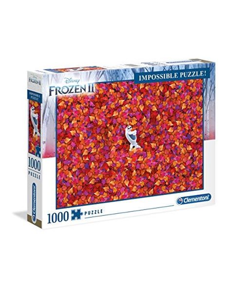 Clementoni - 39526 - Impossible Puzzle - Disney Frozen 2 - 1000 pieces - Made in Italy - jigsaw puzzles for adults and children